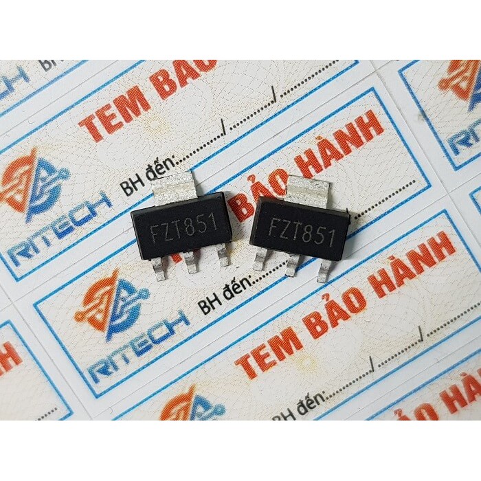 [Combo 5 chiếc] FZT851, FZT851TA Transistor NPN 6A/60V SOT-223