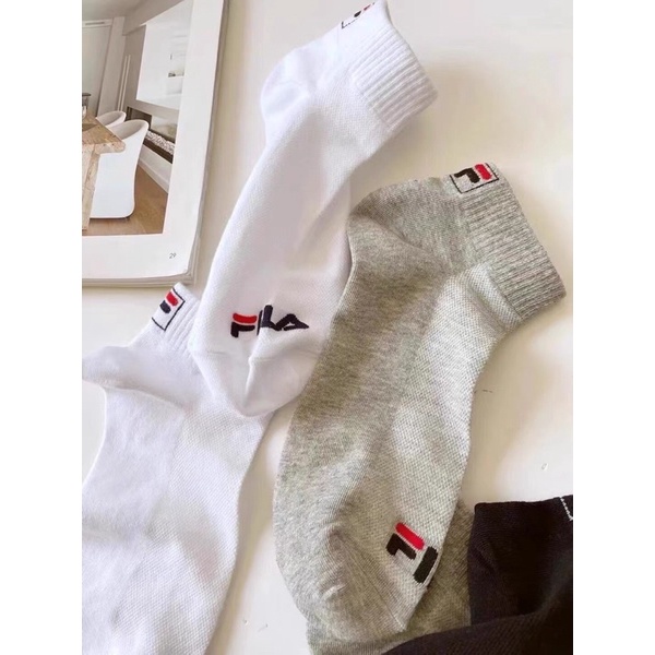 Tất nam nữ cổ ngắn thể thao thời trang cao cấp FYLA xuất khẩu