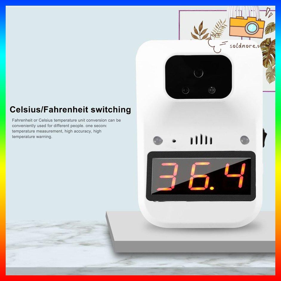 [SOE]  Universial multi-function K3 plus Wall-mounted thermometer digital display screen Infrared No Contact Machine