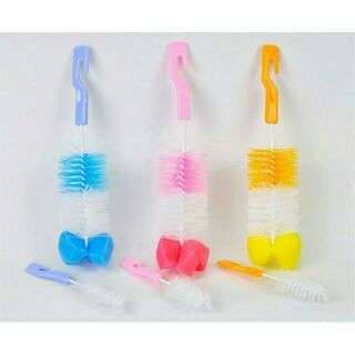 Bộ 2 dụng cụ cọ rửa bình sữa