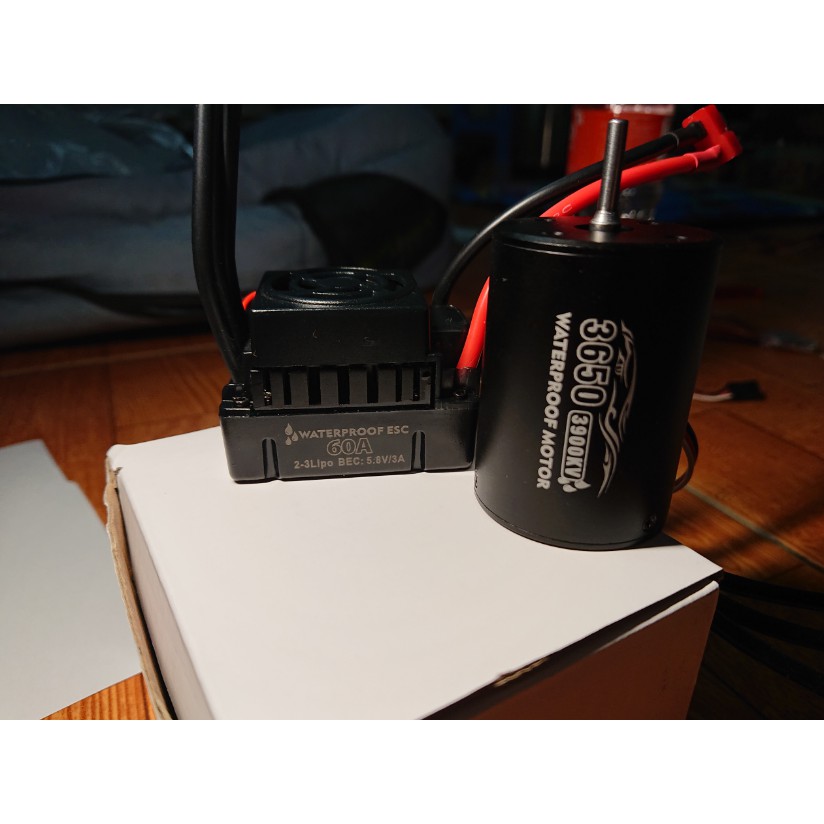 Combo brushless không chổi than 3650 + ESC 60A