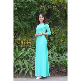 ÁO DÀI MAY SẴN LỤA TẰM ĐỦ SIZE