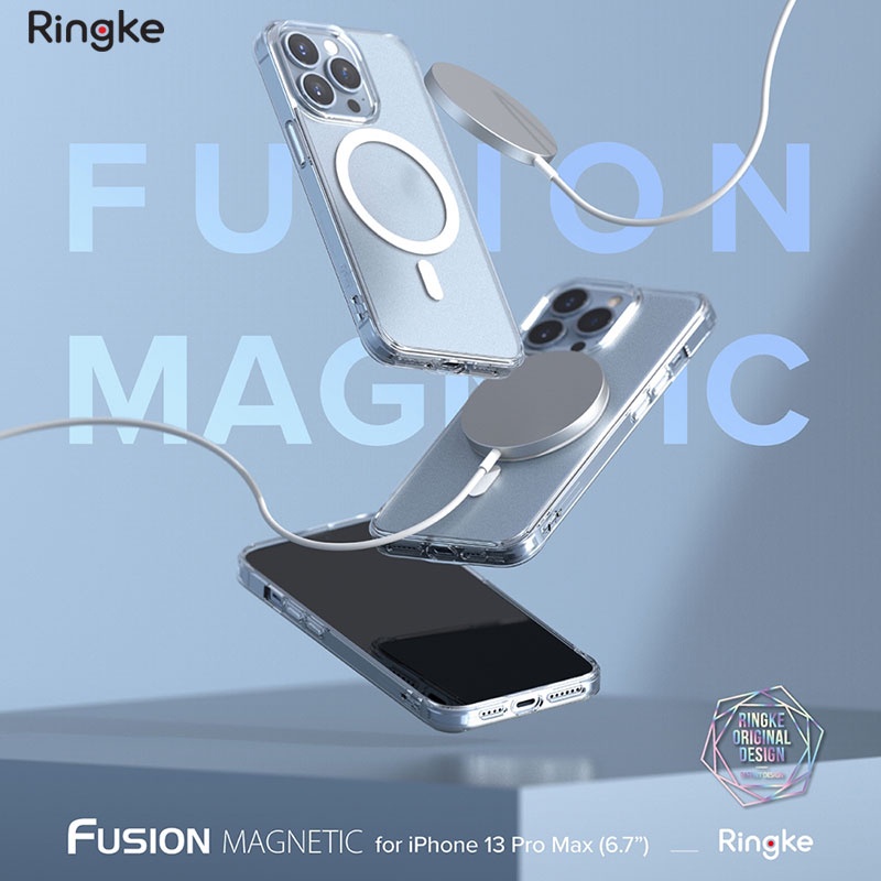 Ốp Lưng iPhone 13 Pro Max RINGKE Fusion (hỗ trợ sạc từ tính Magnetic)