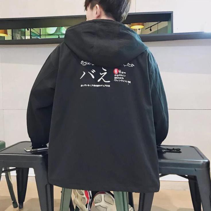 Áo khoác dù unisex form rộng Chữ Nhật thời trang kmg hot của năm