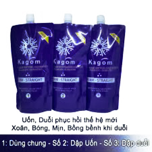 Thuốc uốn duỗi kagom số 1 và số 3 ( 0-1 và 2-3)