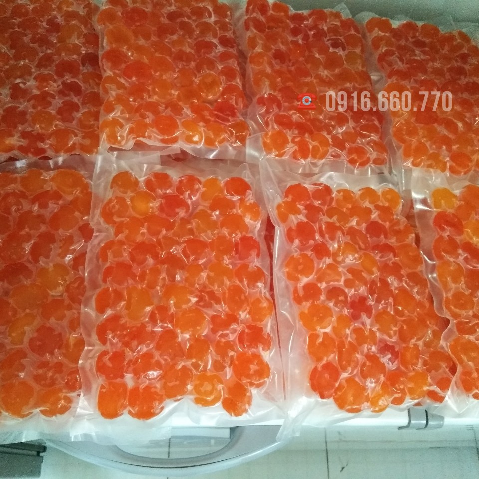 50 Lòng đỏ trứng vịt muối Size 10-11gram/trứng