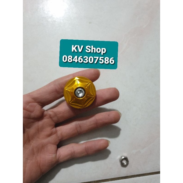 Bịt Chân Gương SH mẫu mới, chất liệu nhôm CNC