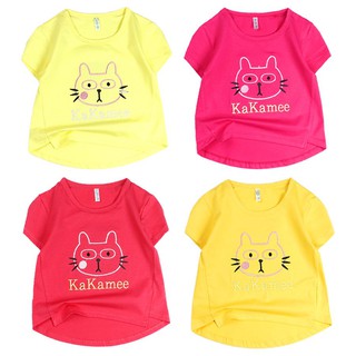 Áo thun bé gái Size Nhí tay ngắn cho bé 1 tuổi đến 8 tuổi từ 8 kg đến 22 kg chất đẹp mịn 04494-04499