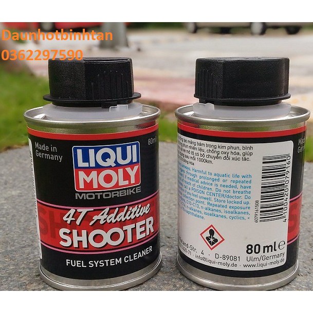 Dung Dịch xúc kim phun Liqui Moly 4T Additive Shooter – Carbon Cleaner 80ml