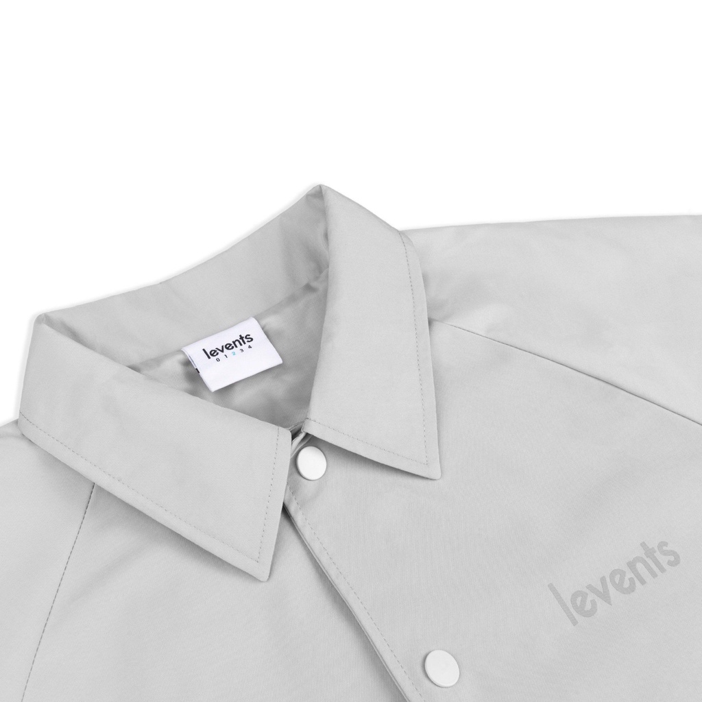 Áo Khoác LEVENTS® COACH JACKET/ BLACK, CREAM, GREY