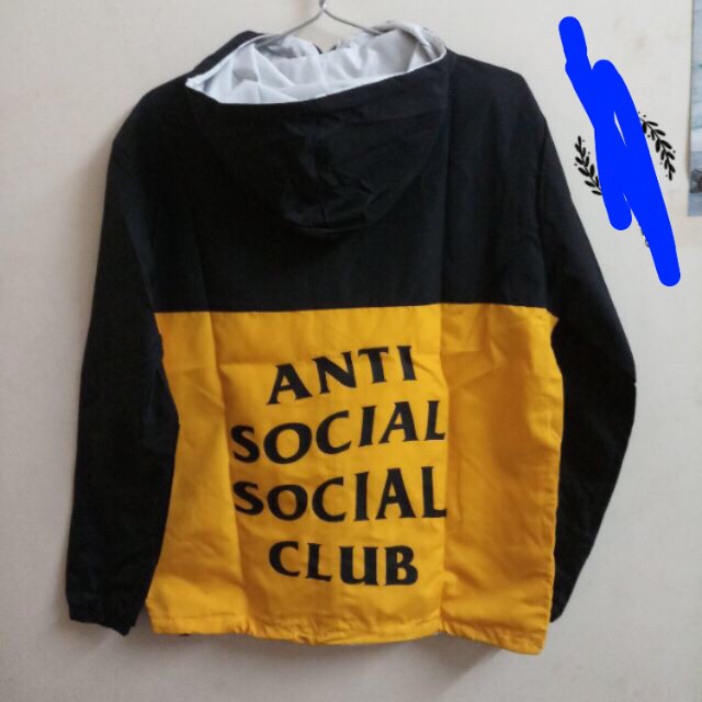 [Mã FAMAYMA2 giảm 10K đơn 50K] ÁO KHOÁC NAM ANTI SOCIAL CLUB