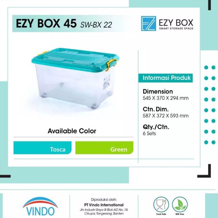 Giảm Giá Hộp Đựng Đồ 8MWYL Ezy 45L 97