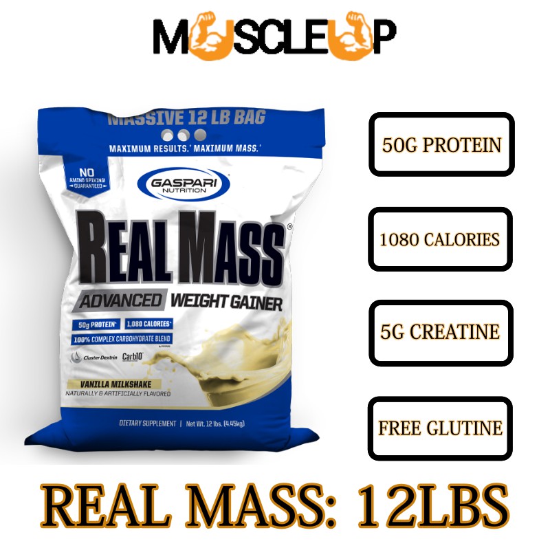 [GIÁ RẺ] Sữa Tăng Cân Real Mass Gainer - 12lbs