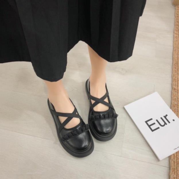 [Freeship] [hàng đẹp loại 1] GIÀY BỆT NƠ NGANG QUAI CHÉO