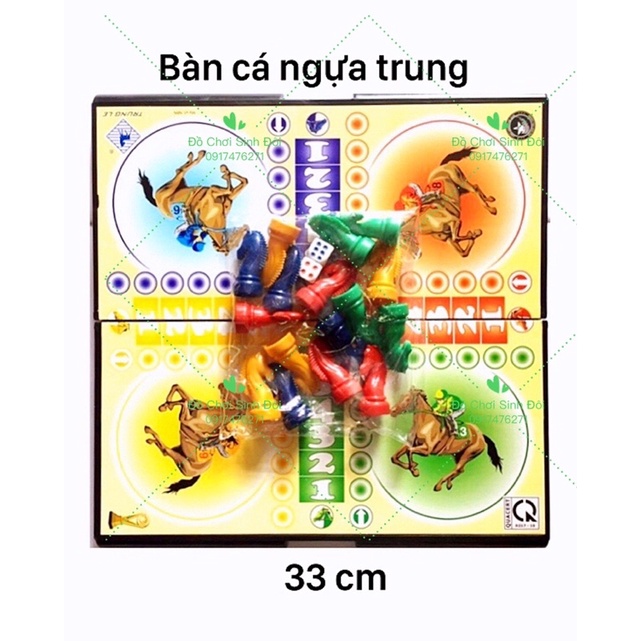 Cờ cá ngựa trung - 33 cm