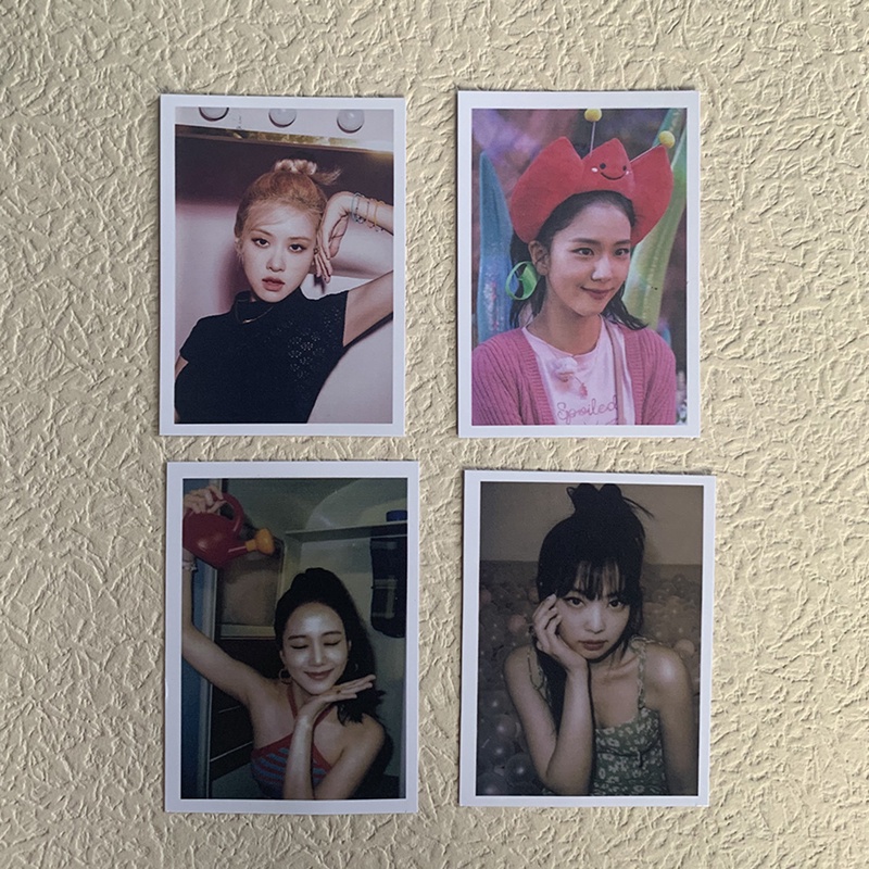 Set 16 tấm thẻ hình LOMO nhóm nhạc Blackpink 2021 SUMMER DIARY