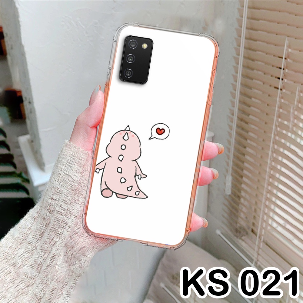 [HOT} Ốp lưng Samsung A03s in hình Khủng long Dino Saur siêu dễ thương, giá tốt