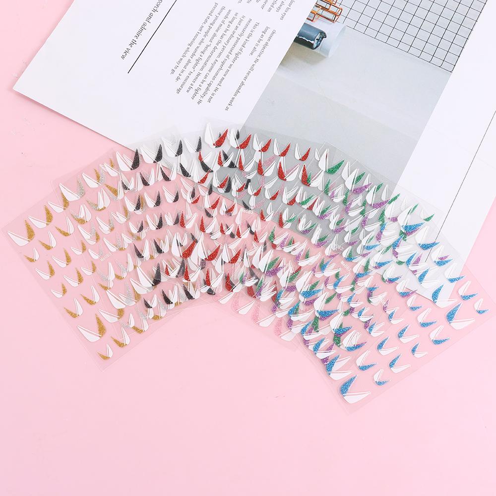 Kim Tuyến 3D Chữ U Nhiều Màu Sắc Dán Móng Nghệ Thuật