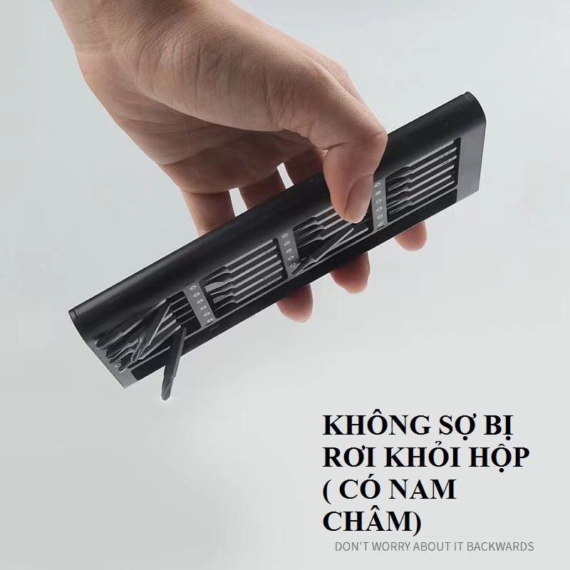 Bộ Tua Vít Có Hộp Đựng Sang Trọng 25 In 1 Đầu Vít Nam Châm Hút