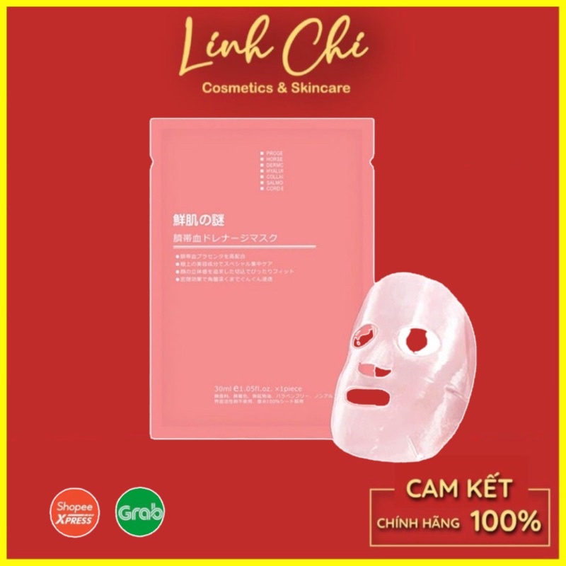 Mặt Nạ Nhau Thai Cừu Rwine Beauty Stem Cell Placenta Mask Nhật Bản