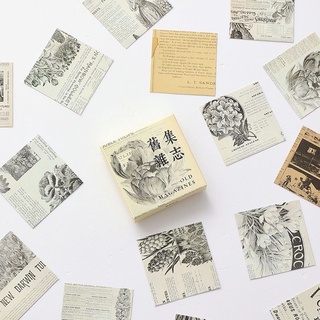 Hộp Sticker Họa Tiết Vintage Cổ Xưa