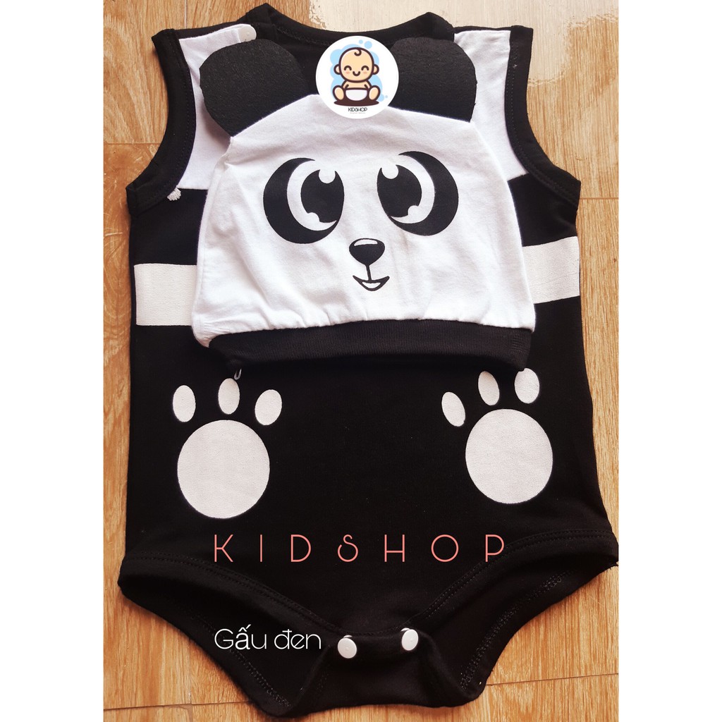 [HÀNG CAO CẤP] Bodysuit cho Bé - Bodychip hình thú hình thú dễ thương - KIDSHOP (MADE IN VIETNAM)