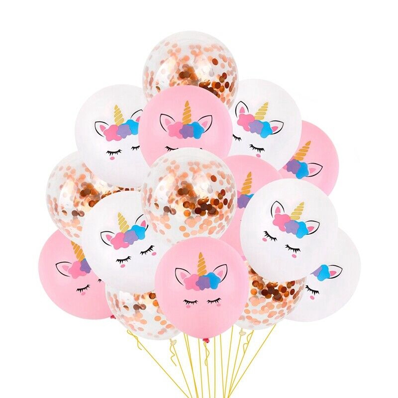 Bộ 15 bong bóng 12 inch hình kỳ lân