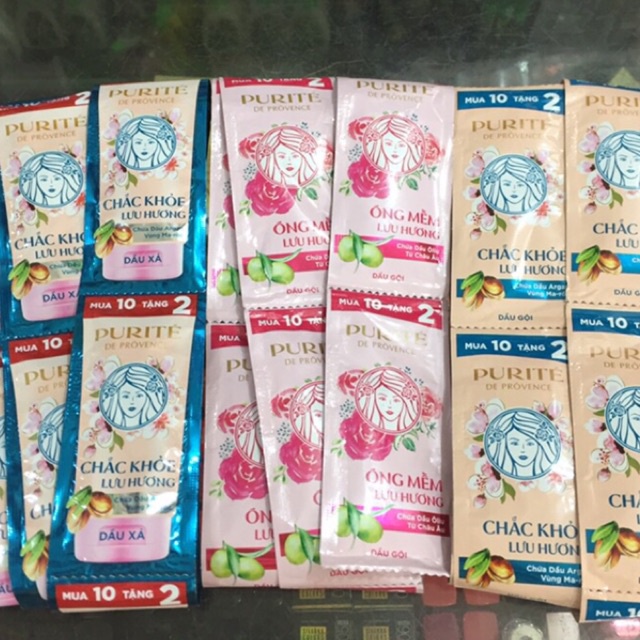Dây gội, xả Purite 10 gói