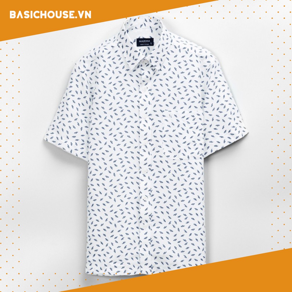 [CHÍNH HÃNG] Áo sơ mi đi du lịch👘 áo sơ mi nam đẹp vải mát sang trọng hoạ tiết du lịch biển | BASICHOUSE | BigBuy360 - bigbuy360.vn