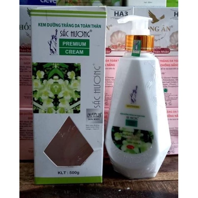 KEM SẮC HƯƠNG DƯỠNG TRẮNG DA TOÀN THÂN
