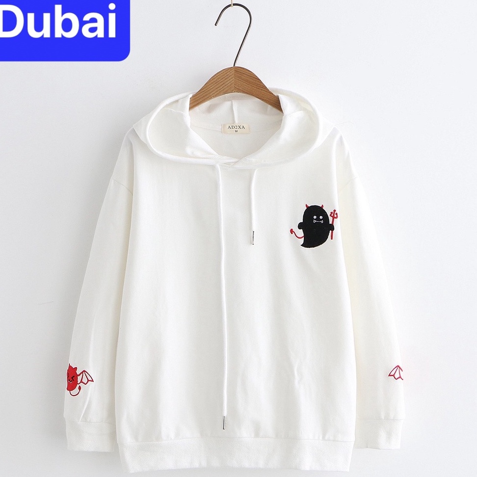 ÁO KHOÁC HOODIE NAM NỮ UNISEX CHẤT NỈ MA CUTE SÀNH ĐIỆU HOT TREND 2022 - DUBAI FASHION