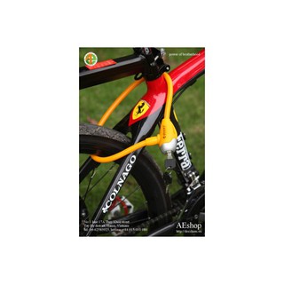 khóa dây xe đạp cable Giant nhiều màu thời trang