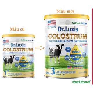 Sữa non Dr.Luxia Colostrum Step 1,2,3 Lon 800g