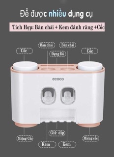 Nhả kem đánh răng ecoco