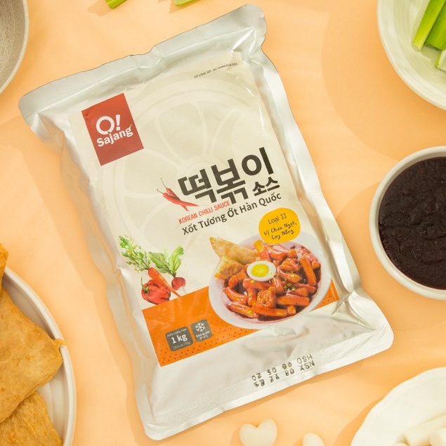 500GR SỐT TƯƠNG ỚT HÀN QUỐC NẤU BÁNH GẠO  tokpokki, lẩu, mì cay,...