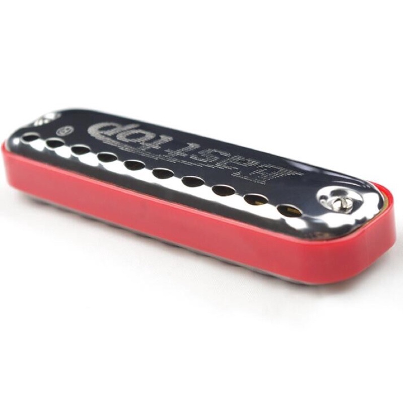 Kèn Harmonica 10 lỗ Easttop T10-1 màu đỏ
