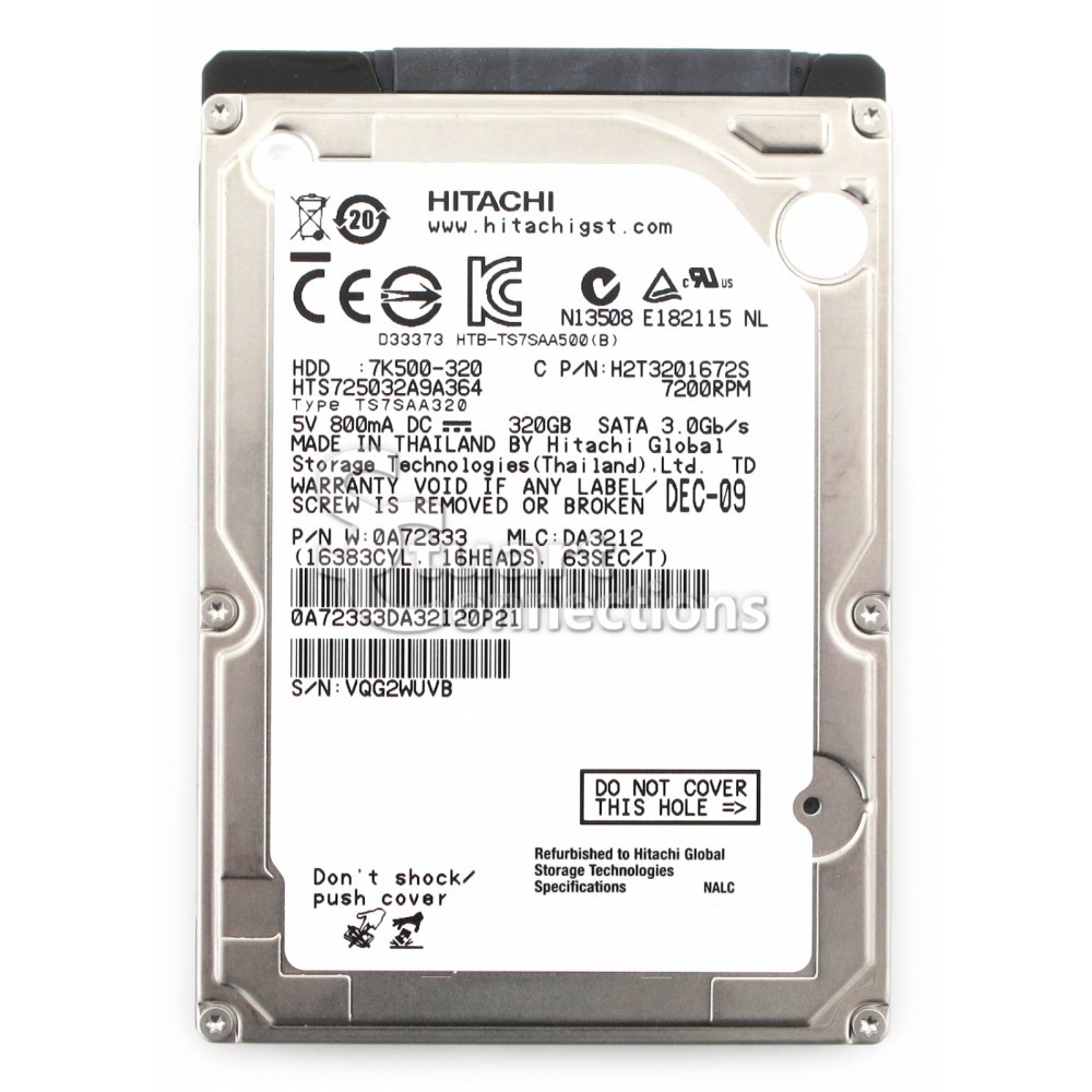 Ổ cứng laptop 320G Hitachi(HGST) tốc độ 7200RPM