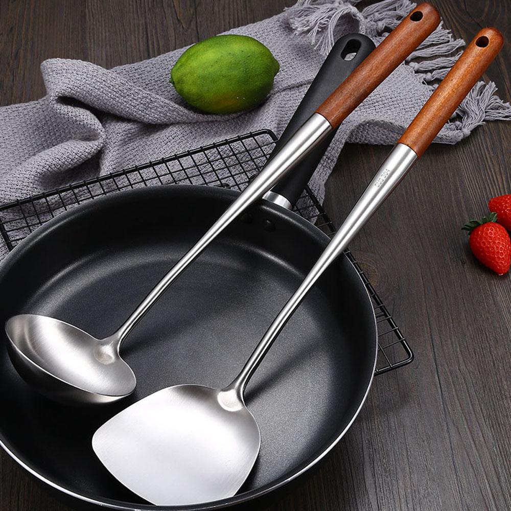 Xẻng Nấu Ăn Cán Dài Tiện Lợi Cho Nhà Bếp