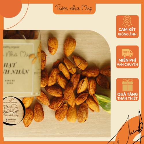 Hạnh Nhân Rang Bơ Mỹ Tiệm Nhà Múp