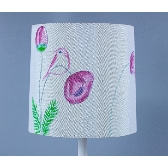 Đèn Để Bàn Chú Chim Mùa Xuân Thân Gỗ BG006 Vietmake