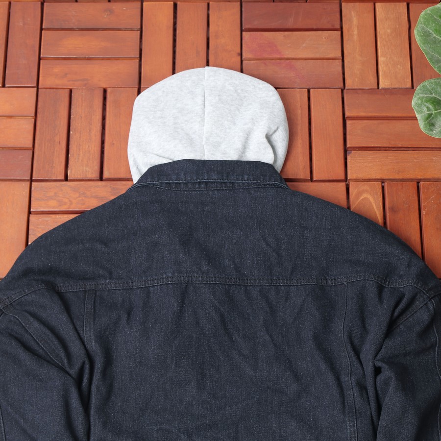 Áo khoác jean nam có nón DD454 shop ĐỊCH ĐỊCH chuyên áo khoác nam
