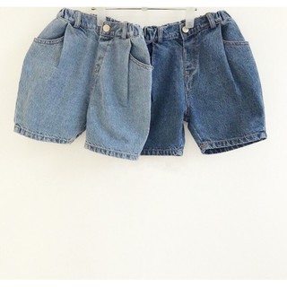 Quần Short Jean Cho Bé Trai Bé Gái_D8