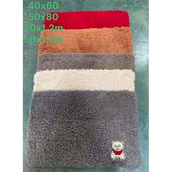 thảm lông tem gấu