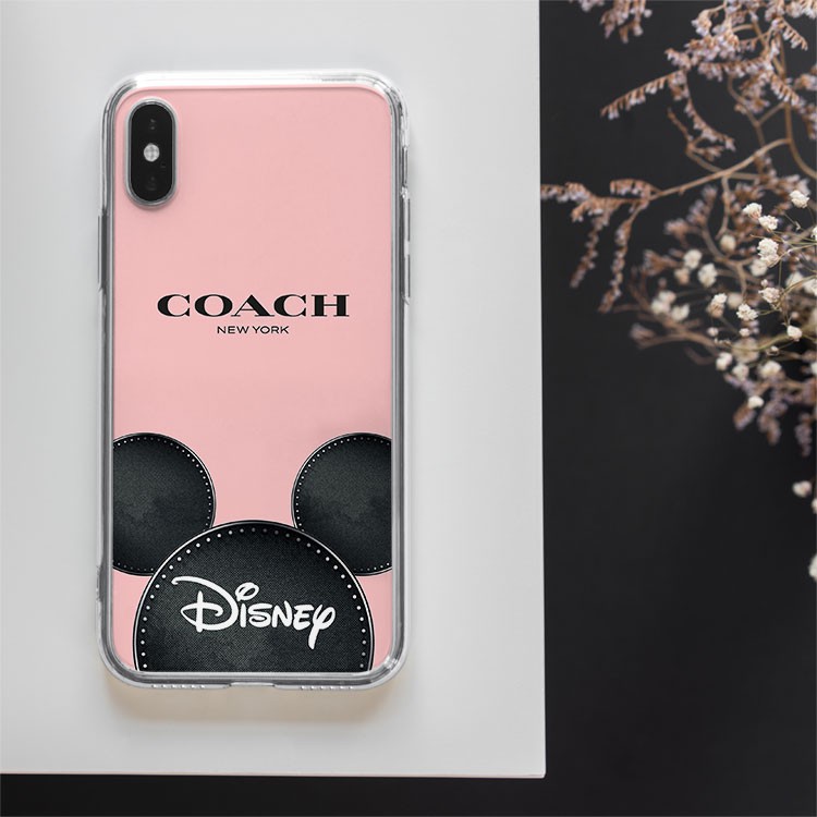 Ốp lưng thương hiệu Coach disney mickey Iphone 7/7Plus/8/8Plus/X/Xs/Xs Max/11/11 Promax/12/12 Promax 33