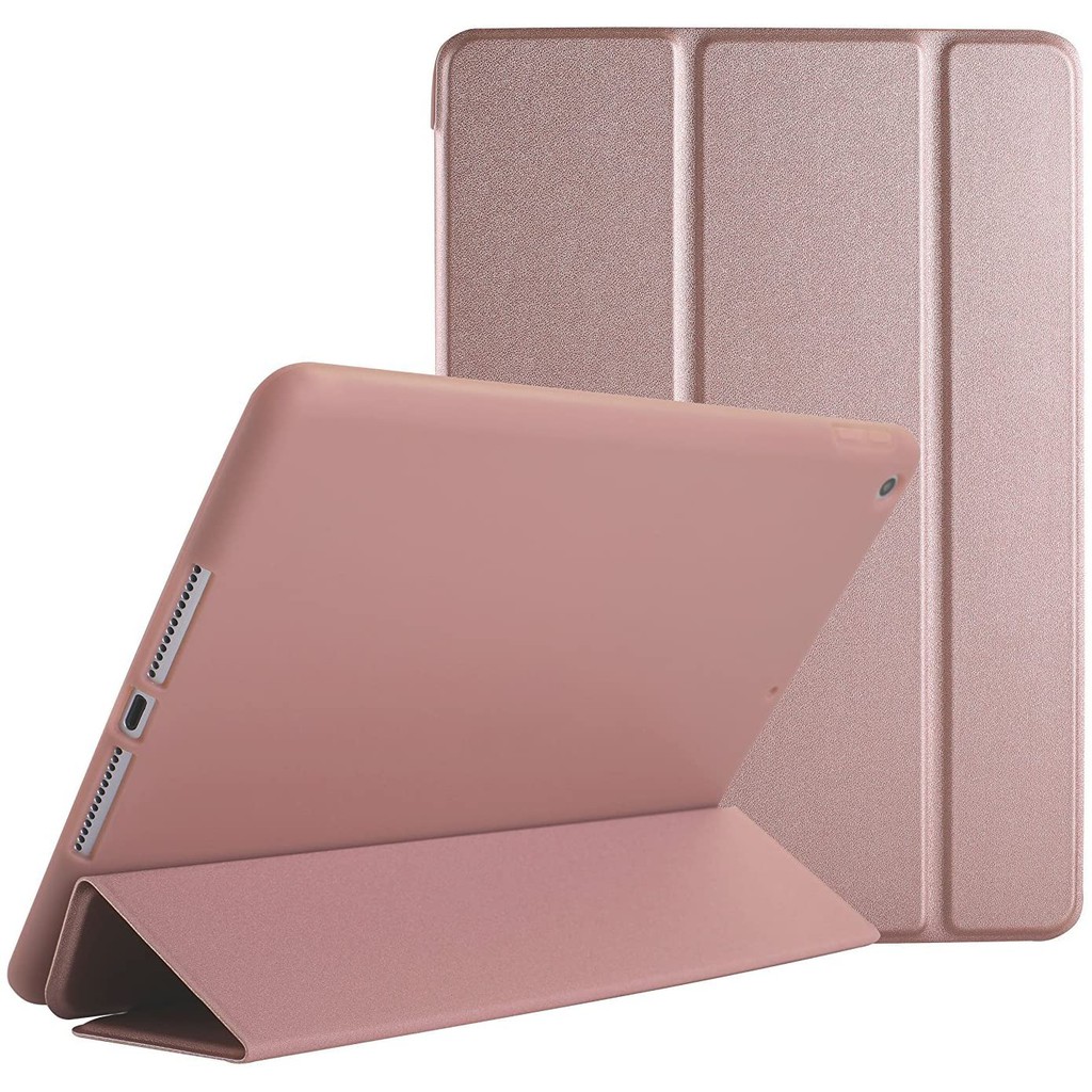 Bao da iPad Mini 123/ Mini 4/ Air/ Air 2/ New 2017/ 234/ Pro 9.7/ 2018 (L-Pink) - Tặng Nước vệ sinh điện thoại, iPad