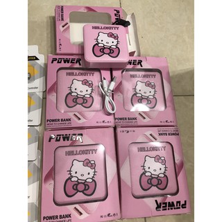 Sạc dự phong HELLO KITTY hồng