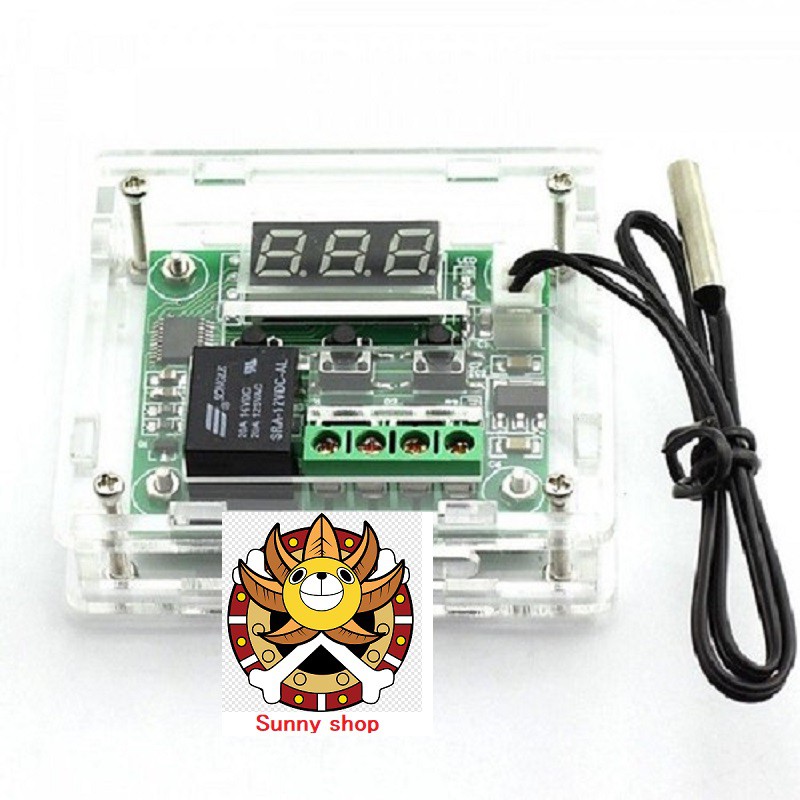 Mạch Relay cảm biến kiểm soát nhiệt độ 12VDC XH-W1209