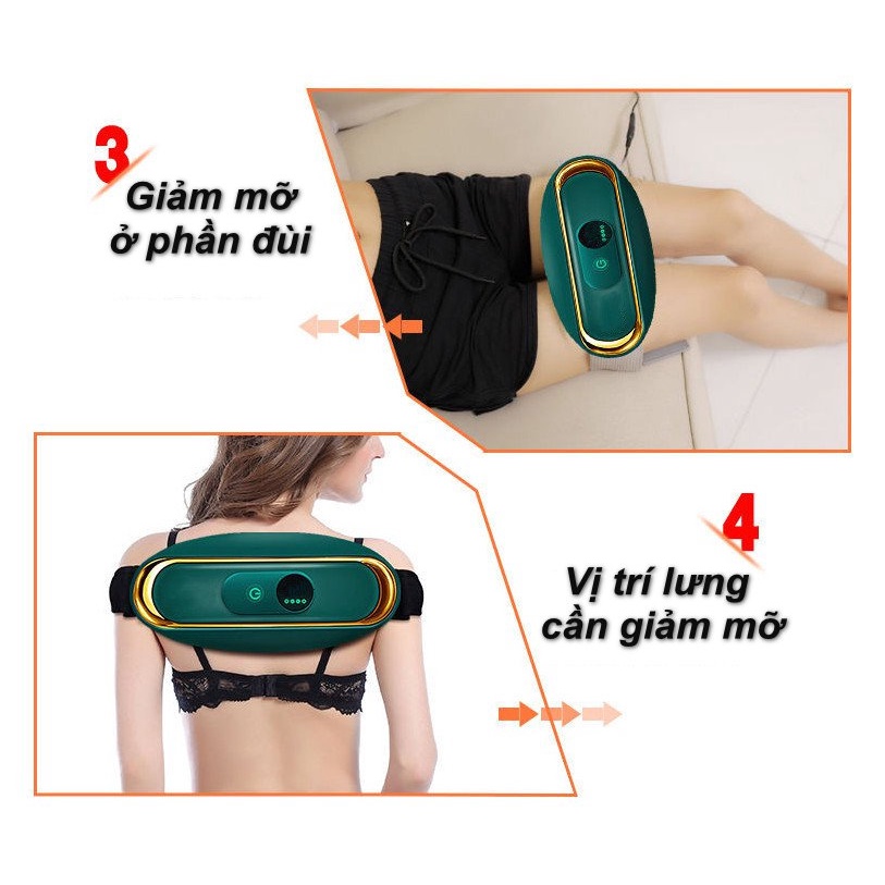 Máy massage rung giảm mỡ toàn thân có hồng ngoại thông minh hiệu quả ‍♀️‍♀️