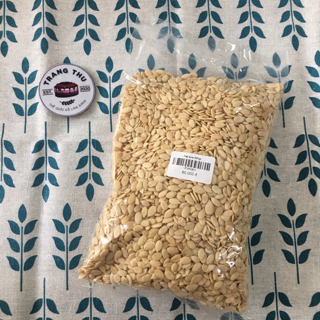 Hạt dưa tách vỏ hàng cao cấp không vụn không sạn 1KG - Hạt dưa làm nhân bánh Trung Thu