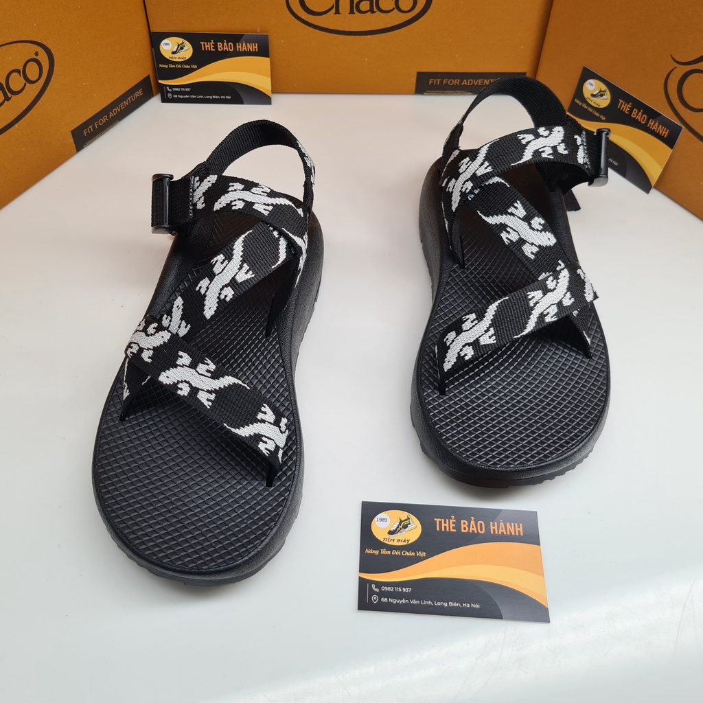 Giày Sandal Chaco Cao Cấp Đế Thơm Hương Quế- Thằn Lằn TG03 Full Box BH 12 tháng, Đầy Đủ Tem, 3 Logo, Túi Hãng